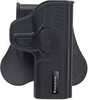 Bulldog Rapid Release Polymer Holster w/Paddle-RH Fits Ruger LCP & Keltec P-3AT