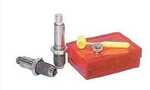 Link to Same features as the Pacesetter dies. Includes Full Length Sizing Die Bullet Seating Die Powder Thru Expanding Die Universal Shell Holder Powder Dipper and Instruction. Lee does not include load data with this die set.</p>