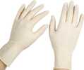 Medical grade latex gloves provide strength and sensitivity. Gloves fit either hand and are powdered inside to go on and off easily. Wear one under a knit glove for added warmth and protection. 100 Gl...