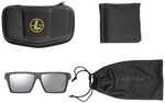 Leupold Refuge Sunglasses Matte Black With Shadow Gray Flash Lens