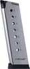 Mec-Gar 1911 Govt Magazine With Plastic Removable Buttplate & Follower .45 ACP Ht Stainless Steel 8 rds High Cap