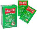 Ballistol the amazing multi-purpose lubricant has many uses. From cleaning lubricating and protecting firearms and knives to oiling and restoring leather. These Ballistol Multi-Purpose Wipes are easy ...