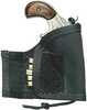 -POCKET HOLSTER FOR LONG RIFLE-BLACK NYLON-FITS LONG RIFLE AND MAGNUM