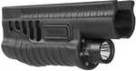 This&nbsp;shotgun forend weapon light&nbsp;is a complete forend replacement for your 12 gauge Mossberg&reg; 500/590/590A1 or Shockwave pump-action shotgun. Built from a one-piece body of heavy-duty gl...