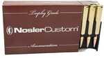 Nosler Trophy Grade Centerfire Rifle Ammunition relies on Nosler bullets and Nosler brass to create optimum performance for hunting. There are many options available including those loaded with Partit...