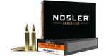 Nosler's ballistic Tip Varmint Bullets are designed for violent expansion upon impact. The bullet is tipped with a polycarbonate tip which rapidly drives back forcing the thin jacket to expand and fra...