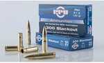 PPU Standard Rifle Ammunition .300 AAC Blackout 125 Gr HPBT 1340 Fps 20/ct