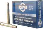 PPU Rifle Ammunition .375 H&H Magnum 300 Gr SPRN 2530 Fps 10/ct