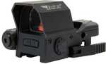 33X24mm Prism Sight w/Red Laser 4 reticles Red Qr Mt For Weaver/Picatinny