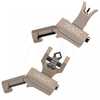 Troy 45-Degree OffSet Sight Set - SSIG-45S-MDFT-00 - M4 Front & Dioptic Rear - Flat Dark Earth