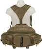 Bog-Pod 1159190 Ultimatum Hunting Fanny Pack Made Of Tear Resistant Nylon With OD Green Finish, YKK Zippers, 1000 Cu.In