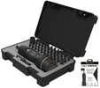 Features:	Prevent Damage: F.A.T. Wrench achieves perfect torque without causing damage to the fastener.	Complete Set: Assortment includes Flat Phillips SAE/Metric Hex Star and Specialty bits that fit ...