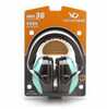 Features:	NRR 25dB / SNR 32dB	NRR 37dB when worn with earplugs	Low profile design	Soft foam ear cups	Fold-away padded headband...