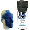 Personal Security Products Eliminator Blue Heat Pepper Spray 2 Oz With Dye