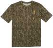 Browning Wasatch Short Sleeve T-Shirt Mossy Oak Bottomland M