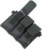 FEATURES:	Triple magazine pouch with Velcro&reg; on the back	Water resistant 600 Denier Nylon	Magazine Pouch holds single stack or double stack magazines	Back loops for easy attachment	D-Rings for sho...