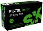 A specially designed cartridge to meet the demanding requirements of competitive pistol shooters. Its a rare event where SK Pistol Match isnt found in the gun boxes of the winning shooters.