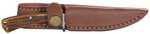 Remington Back Woods Skinner Fixed Knife Brown With Sheath