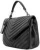 The exquisite design of Aria will add a classic touch with its streamlined vegan leather equipped with an optional shoulder strap for day-to-night versatility. This classic flap style that never goes ...