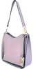 The new Emma purse gives you a spacious interior while still being elegant and stylish. This simple bag is sure to complement any outfit you&rsquo;ll be wearing to any occasion. Accented with gold-pla...