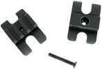 Barrel clamp for the MAC-1014 series shotguns and compatiable variants with a M1913 Picatinny type rail and QD socket. Anodized black finish.