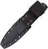 SOG Seal Pup Elite Knife 4.85" Partially Serrated Blade Black With Nylon Sheath