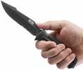 SOG Seal Strike Knife 4.9" Partially Serrated Blade Black