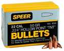 Speer TNT Rifle Bullets .22 Cal .224" 50 Gr TNTHP 100/ct