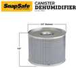 Protect your valuables against rust and corrosion by utilizing this SnapSafe? Canister Dehumidifier. When the cap indicator turns pink from moisture the canister is ready to be recharged.To recharge: ...