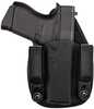 Hybrid IWB Kydex Holster FOR Glock 43 Black Ambidextrous