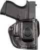 Tagua Gunleather TX 1836 4 Victory  Holster For M&P Shield & Most Single Stack Compact Pistols-BK-RH