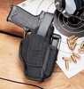 Uncle Mikes Ambidextrous Hip Holsters 3-4" Brl Med & Lg Dbl Action Rev.