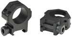 Weaver 4-Hole Tactical Picatinny Aluminum Scope Rings - Matte - 1" Medium