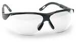 Walkers Elite Shooting Glasses Black With Clear Lens