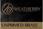 Weatherby Unprimed Brass Rifle Cartridge Cases 6.5mm / .300 Wby Mag 20/ct