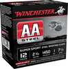Winchester AA Steel Target Shotshell Ammunition 12Ga 2-3/4" #7 1/2 1Oz 25Rd