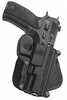 Fobus Standard Paddle Holster For CZ 75 9mm Black Right Hand