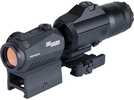 Sig Sauer Romeo5 Red Dot Sight M1913 & Juliet3 3x Magnifier Combo - 1x20mm 2 MOA Black Matte