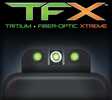 Truglo TFX Pro Tritium Fiber-Optic Day/Night Handgun Sight Fits S&W J-Frame - Front Only OrangeRN