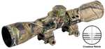 Truglo 4x32mm Compact Crossbow Scope With Weaver Style Rings - Reticle Camo