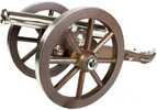 Reminiscent of the cannon used by the armies of both the North and South during the Civil War. Traditions .50 cal Mini Napoleon III Cannon features metal-rimmed wheels and is a .50 caliber mini versio...