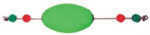 Comal Bay Slayer Oval Popper Green Weighted 1Pk Md#: WO250RBG