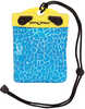 Dry Pak "Alligator" Wallet - Blue/Yellow 4" x