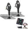 Lenco 9" x 12" Standard Trim Tab Kit w/LED Integrated Switch Kit 12V