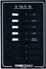 DC 8 Position Circuit Breaker Panel with indicator lights.  5 pre-installed white-handle circuit breakers and three spares.  (2-5A, 1-10A, 1-15, and 1-20A.Current: DCWidth: 5 1/2Height: 8 1/4Depth: 3 ...