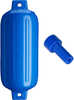 Polyform G-5 Twin Eye Fender 8.8" x 26.8" - Blue w/Air Adapter