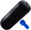 Polyform HTM-2 Hole Through Middle Fender 8.5" x 20.5" - Black w/Air Adapter
