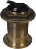 Bronze 20 degrees tilt-element thru-hull w/temp for 16 degrees to 24 degrees hull deadrise (Beam angle:45 degrees @50kHz,12 degrees @200kHz)
