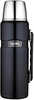 Thermos Stainless King™ Vacuum Insulated Beverage Bottle - 40 oz. Steel/Midnight Blue