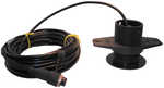 120 kHz Lexan Low-Profile Thru-Hull Transducer f/SDD-110 Seawater Depth Indicator.